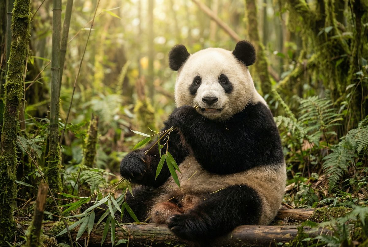 蘑菇视频熊猫视频教程 大熊猫日常生活视频演示